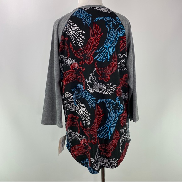 NWT LuLaRoe Americana Randy T - Picture 3 of 5